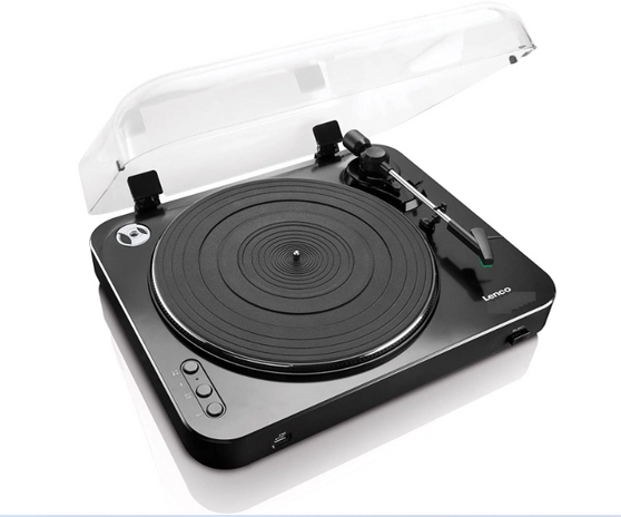 Lenco LBT-120 Semi-Automatic Belt Drive USB Turntable