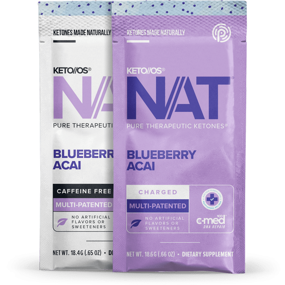 PRÜVIT Keto//OS NAT® Blueberry Acai - Weight Loss Supplement
