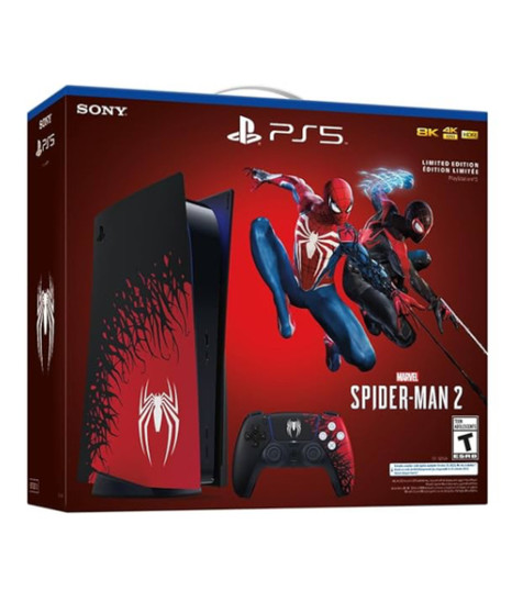 PlayStation 5 Console - Limited Edition Spider-Man 2 Bundle