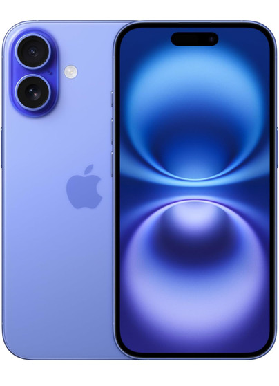 Apple iPhone 16 128 GB: 5G Mobile phone Intelligence, Camera Control, A18 Chip and a Big Boost in Battery Life. Works with AirPods; Ultramarine