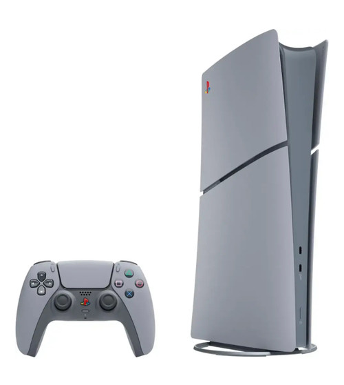 Sony - PlayStation 5 Digital Edition – 30th Anniversary Limited Edition Bundle (model group – slim)* - Gray