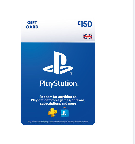 PlayStation Store Gift Card £150 PS5 / PS4 | PSN UK Account