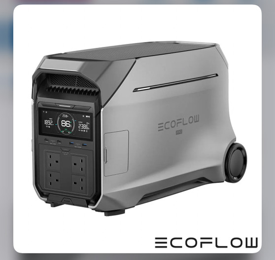 EcoFlow Delta 3 Pro Portable Power Station, 4096Wh