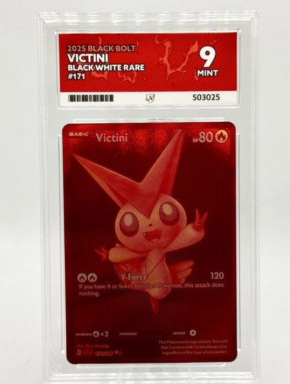 Victini 171/086 ACE 9 BWR 2025 Black Bolt Pokemon TCG