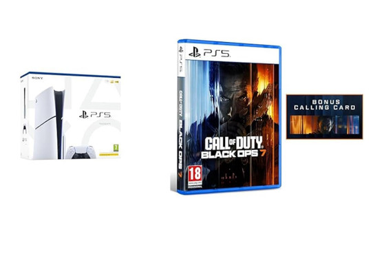 PlayStation® 5 Standard (Slim) + Call of Duty®: Black Ops 7 + Calling Card Bundle