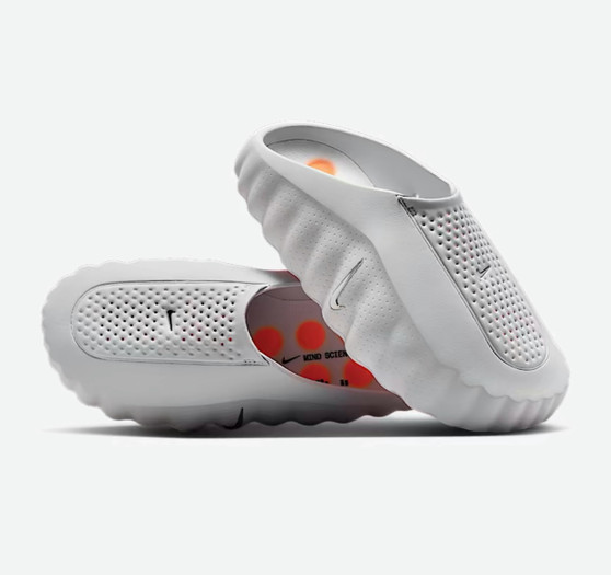 Nike Mind 001 - Pregame Mules - Light smoke grey - All sizes available 