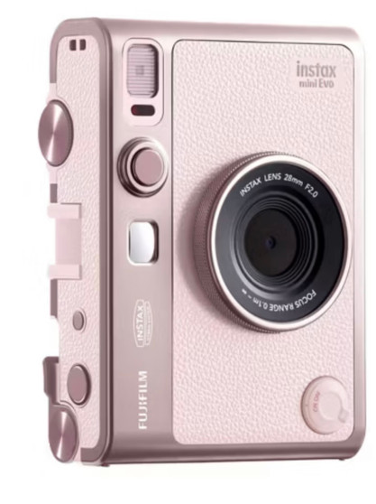 Instax Mini Evo Camera Gentle Rose