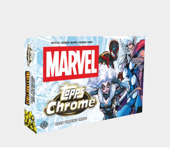 2025 Topps Marvel Comics Chrome - Hobby Box
