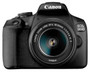 Canon EOS 2000D DSLR Camera and EF-S 18-55 mm f/3.5-5.6 IS II Lens - Black