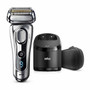 Braun Series 9 9290cc Men's Electric Foil Shaver, Wet and Dry with Clean and Renew Charge Station, Pop Up Trimmer, Rechargeable and Cordless Razor and Travel Case Silver