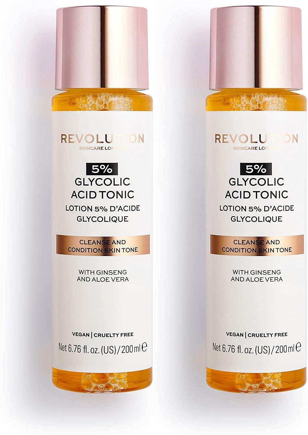 Revolution Skincare 5% Glycolic Acid Toner 200ml (Bundle of 2) - Bargain  Shop Outlet Limited