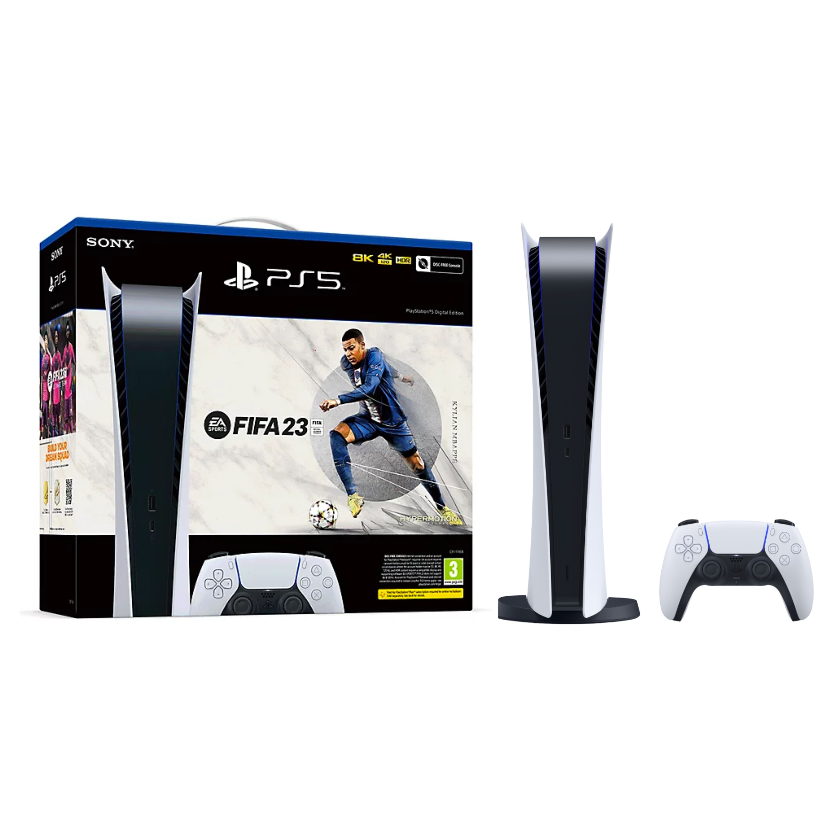 Sony anuncia bundle do PlayStation 5 com FIFA 23