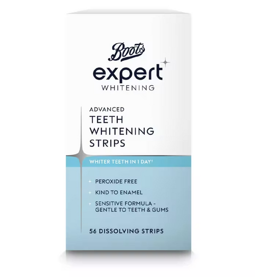 Boots Expert Whitening Advanced Teeth 56 Whitening Strips