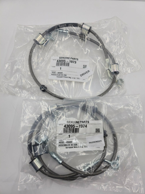 KRX 1000 FRONT BRAKE LINE