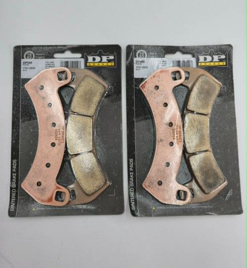 DP POLARIS RZR 3 PUCK - FRONT BRAKE PADS