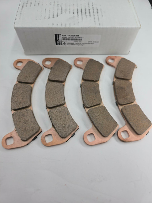 POLARIS OEM BRAKE PADS 3 PUCK FRONT PAD
