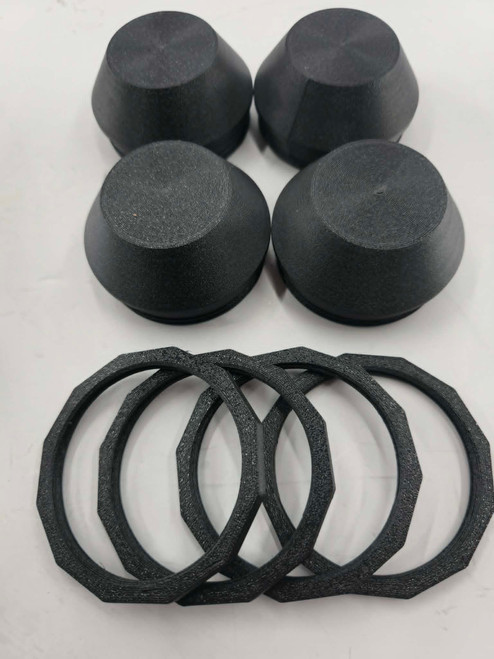 KRX BOLT IN WHEEL CENTER CAPS