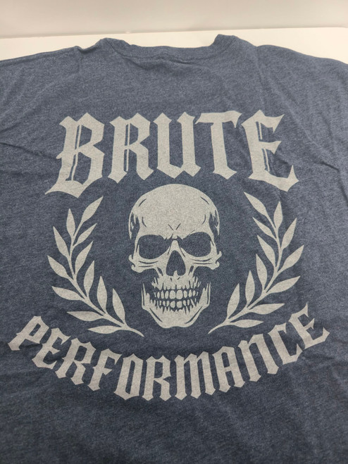 BRUTE PERFORMANCE T-SHIRT SKULL LOGO