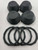 KRX BOLT IN WHEEL CENTER CAPS