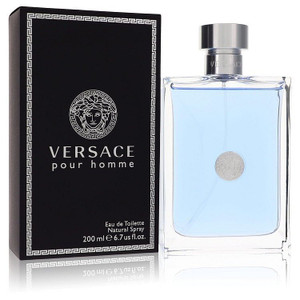 Versace Pour Homme by Versace Eau De Toilette Spray 6.7 oz (Men) V728-498481 Versace Pour Homme by Versace Eau De Toilette Spray 6.7 oz (Men) V728-498481