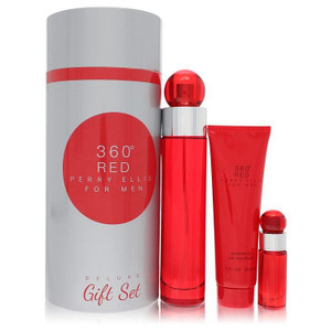Perry Ellis 360 Red by Perry Ellis Gift Set -- 3.4 oz Eau De Toilette Spray + .25 oz Mini EDT Spray V728-550695 Perry Ellis 360 Red by Perry Ellis Gift Set -- 3.4 oz Eau De Toilette Spray + .25 oz Mini EDT Spray V728-550695