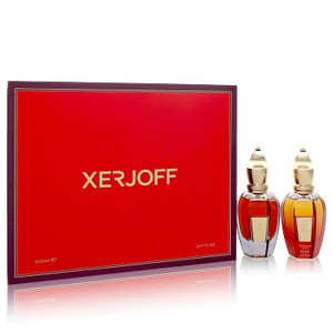 Shooting Stars Amber Gold & Rose Gold by Xerjoff Gift Set -- 1.7 oz EDP in Amber Gold + 1.7 oz EDP V728-554811 Shooting Stars Amber Gold & Rose Gold by Xerjoff Gift Set -- 1.7 oz EDP in Amber Gold + 1.7 oz EDP V728-554811