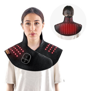 Red Light Therapy for Shoulder Neck, 660nm & 850nm Wearable Light Therapy Pad with Timer, 10Hz Pul E415-HGCDSBBBDDCYDNJFEV5 Red Light Therapy for Shoulder Neck, 660nm & 850nm Wearable Light Therapy Pad with Timer, 10Hz Pul E415-HGCDSBBBDDCYDNJFEV5