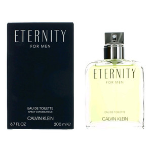 Eternity by Calvin Klein, 6.7 oz Eau De Toilette Spray for Men R654-ameter67s Eternity by Calvin Klein, 6.7 oz Eau De Toilette Spray for Men R654-ameter67s