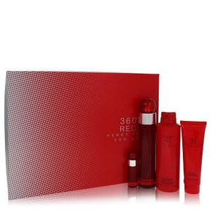 Perry Ellis 360 Red by Perry Ellis Gift Set -- 3.4 oz Eau De Toilette Spray + .25 oz Mini EDT Spray V728-541335 Perry Ellis 360 Red by Perry Ellis Gift Set -- 3.4 oz Eau De Toilette Spray + .25 oz Mini EDT Spray V728-541335