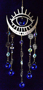 20" Evil Eye sun catcher H558-FSCWH44 20" Evil Eye sun catcher H558-FSCWH44