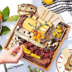 Charcuterie Traditions: Gourmet Cheese Board Z954-WC-5062 Charcuterie Traditions: Gourmet Cheese Board Z954-WC-5062