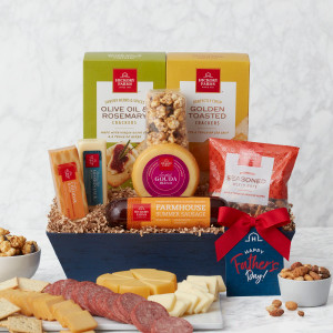 Father's Day Favorites: Gourmet Gift Basket Z954-GC-9389 Father's Day Favorites: Gourmet Gift Basket Z954-GC-9389