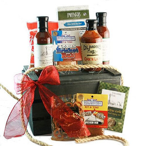 Hot Off The Grill: BBQ Gift Basket Z954-DY-HOTOFFTHEGRILL Hot Off The Grill: BBQ Gift Basket Z954-DY-HOTOFFTHEGRILL