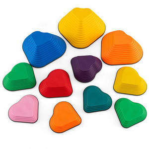 11 Pieces Kids Stepping Stones Stackable Balance Blocks Indoor Outdoor-Multicolor B593-UY10126 11 Pieces Kids Stepping Stones Stackable Balance Blocks Indoor Outdoor-Multicolor B593-UY10126