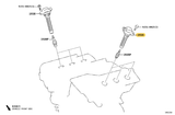 Toyota Genuine Ignition Coil for Hiace, Alphard/Vellfire, Lexus Ls500/500H/350 and more - Part Number: 90919-02273