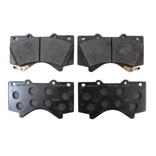 Toyota Genuine Brake Pad Kit (Front) for Land Cruiser J200, Lexus Lx450D/460/570 and more - Part Number: 04465-60281
