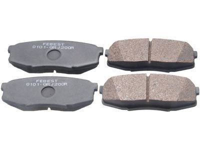 Toyota Genuine Brake Pad Kit (Rear) for Land Cruiser J200, Lexus Lx450D/460/570 and more - Part Number: 04466-60120