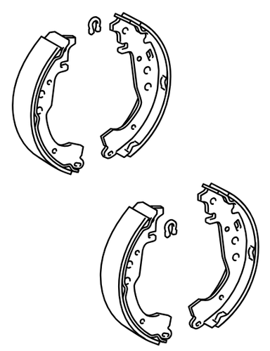 Toyota Genuine Brake Pad Kit (Front) for Yaris/Echo and Vios/Yaris Ativ - Part Number: 04465-52140