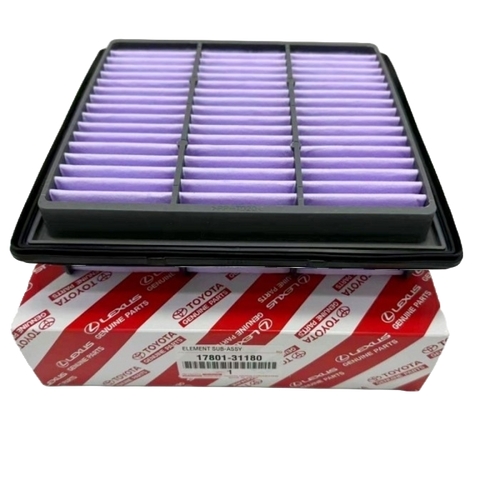 Toyota Genuine Air Filter for Land Cruiser Prado J250, Land Cruiser J300, Lexus Gx550/550H and more - Part Number: 17801-31180