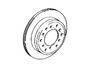 Toyota Genuine Brake Disc (Rear) for Sequoia and more - Part Number: 42431-0C011