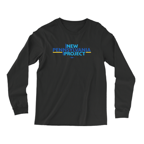 New Pennsylvania Project (Black Long-Sleeve Tee)