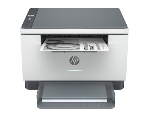 HP - LaserJet M234dw Wireless Black-and-White Laser Printer - White & Slate