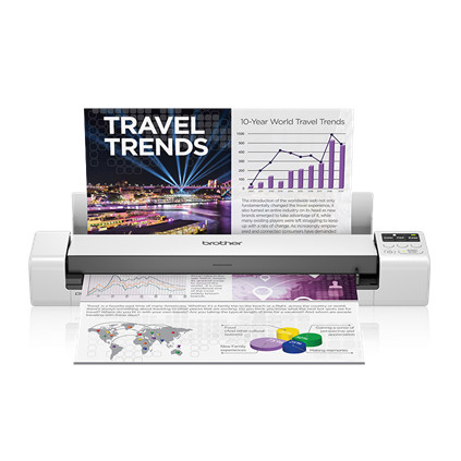 Brother DS-940DW Duplex and Wireless Compact Mobile Document Scanner