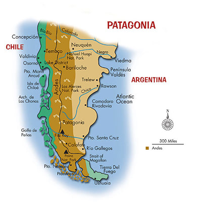 Patagonia Map