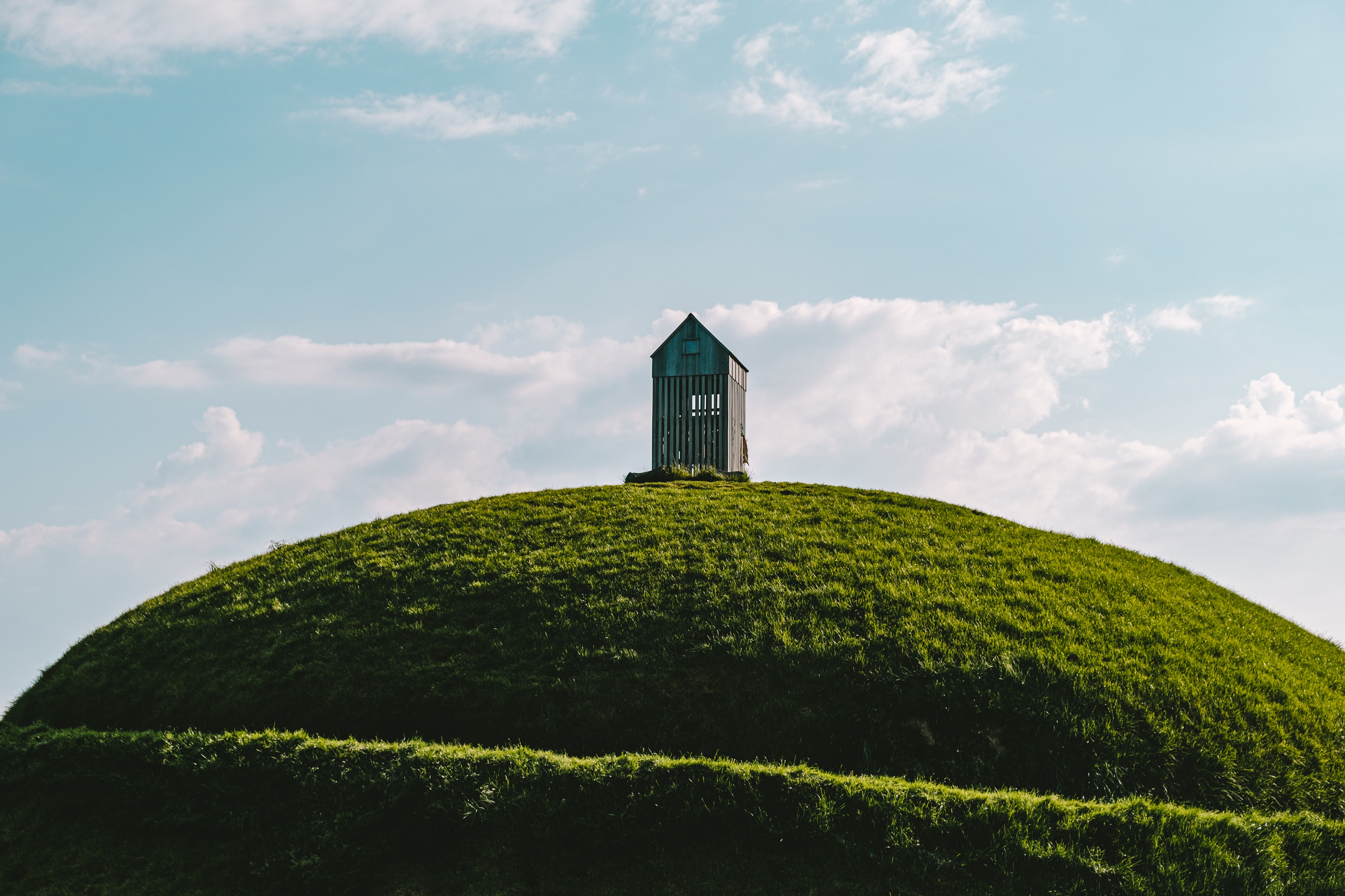 Burial mound in Iceland