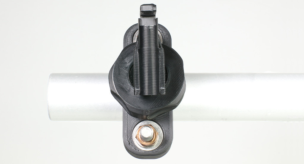 Concealed Saddle Mount GuardianMount Hidden Bike Alarm Mount