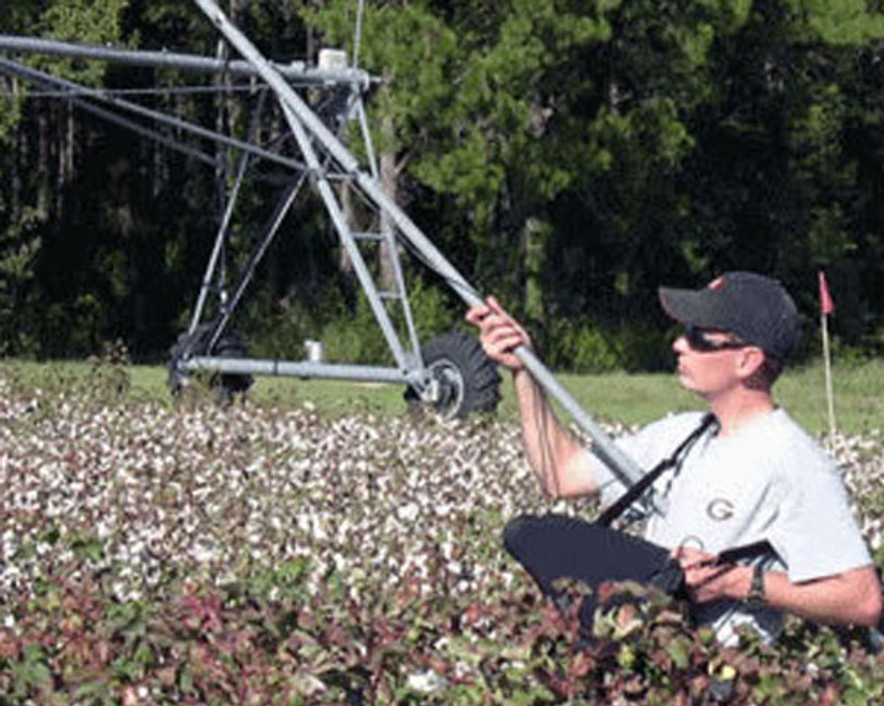 Reflectance Measurements in Cotton Fields - Case Study