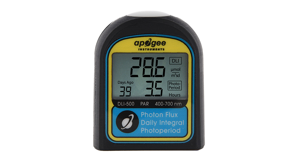 DLI-500 Daily Light Integral and Photoperiod Meter | Apogee