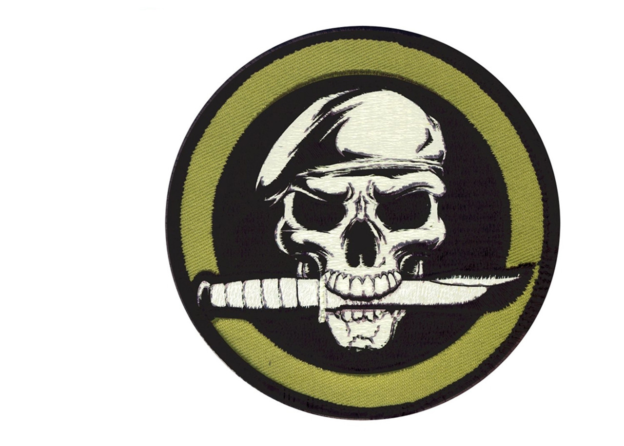 military police logo skull