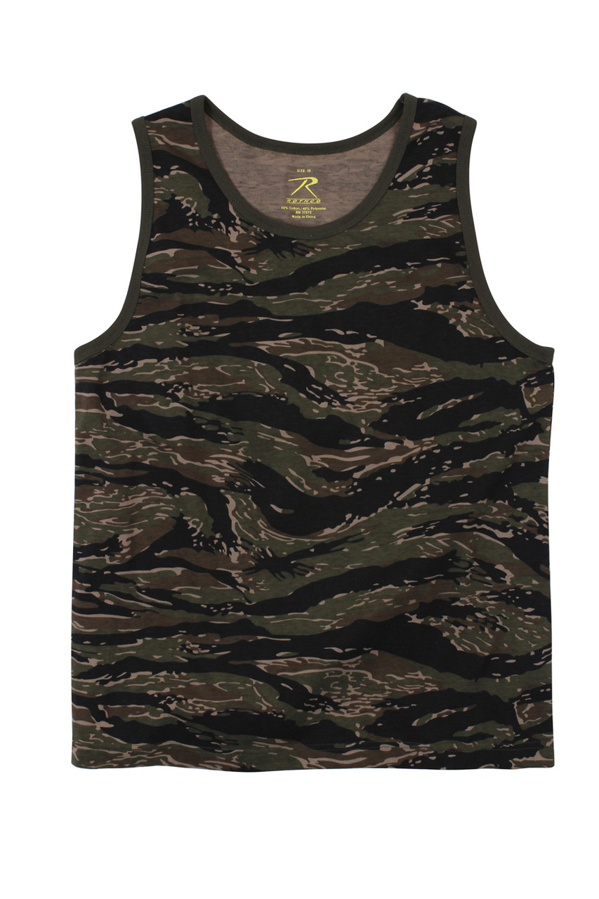 トップス raidback fabric pixel camo tanktop Shop Tiger